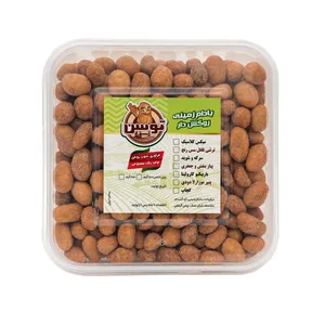 بادام زمینی روکشدار سس فلفلی توسن -500 گرم
