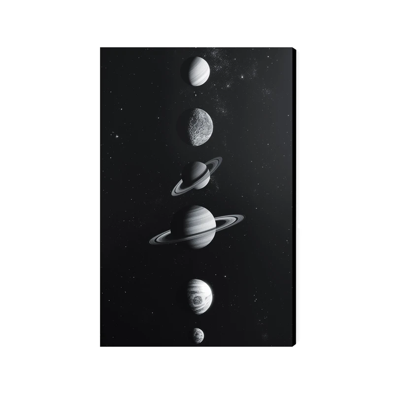 تابلو شاسی عرش مدل فانتزی منظره فضا و کهکشان کد As5295