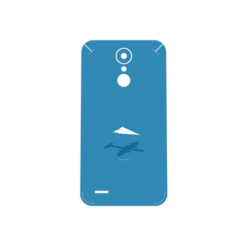 برچسب پوششی ماهوت مدل Minimal Paper Airplane مناسب برای گوشی موبایل ال جی K10 2017