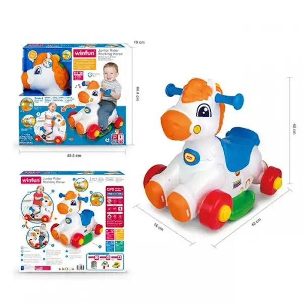 راکر کودک وین فان مدل چرخدار کد 760