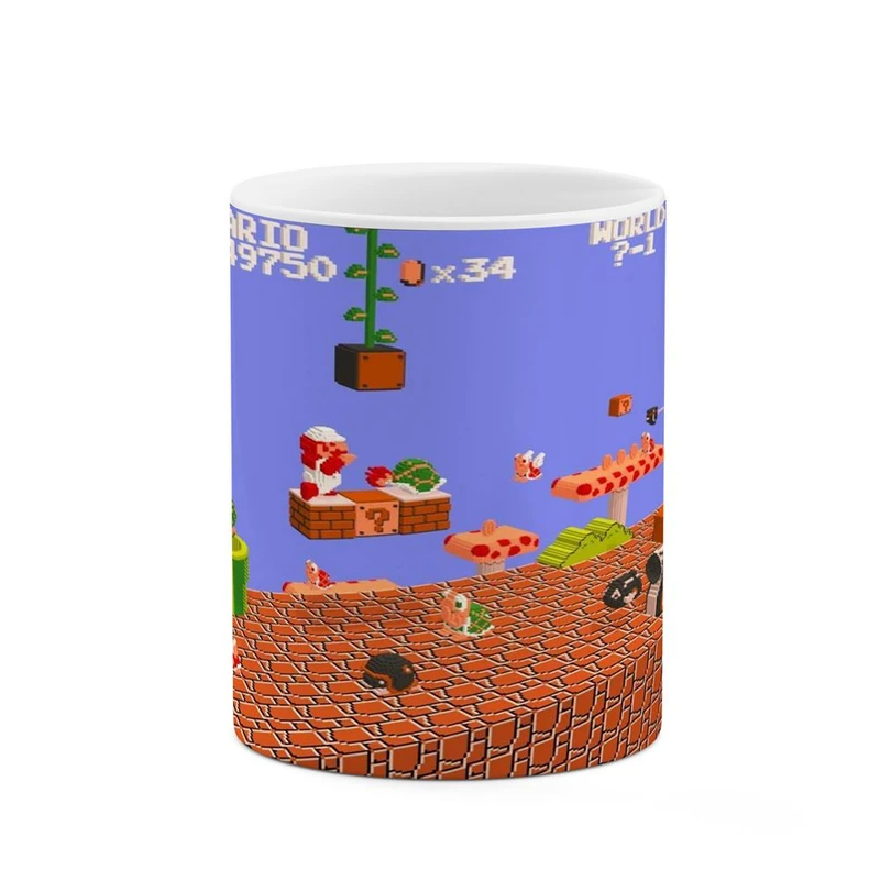 ماگ کاکتی مدل بازی سوپر ماریو Super Mario کد mgh30556