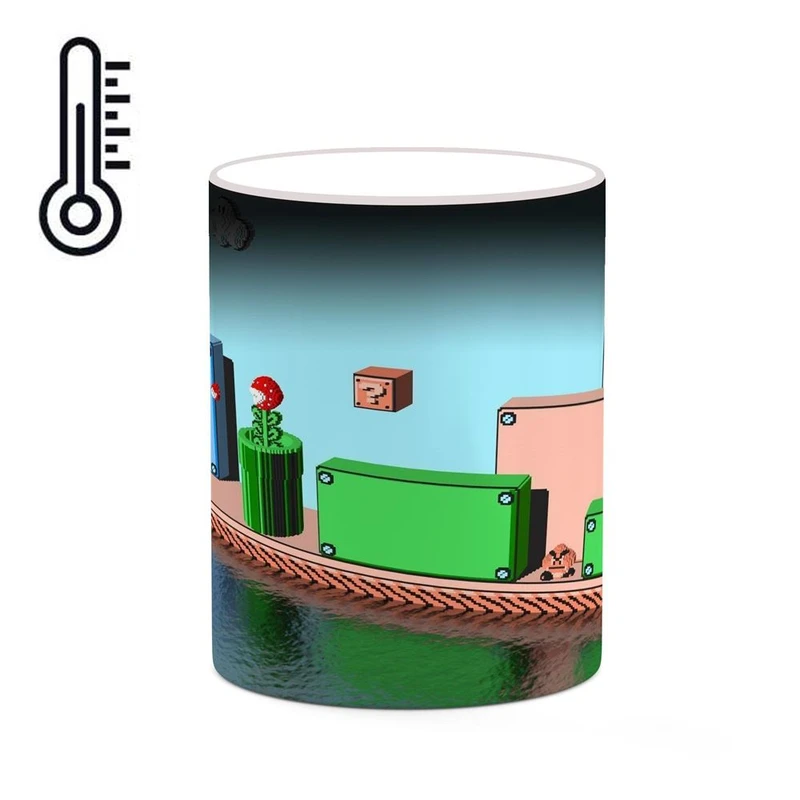 ماگ حرارتی کاکتی مدل بازی سوپر ماریو Super Mario World کد mgh30653