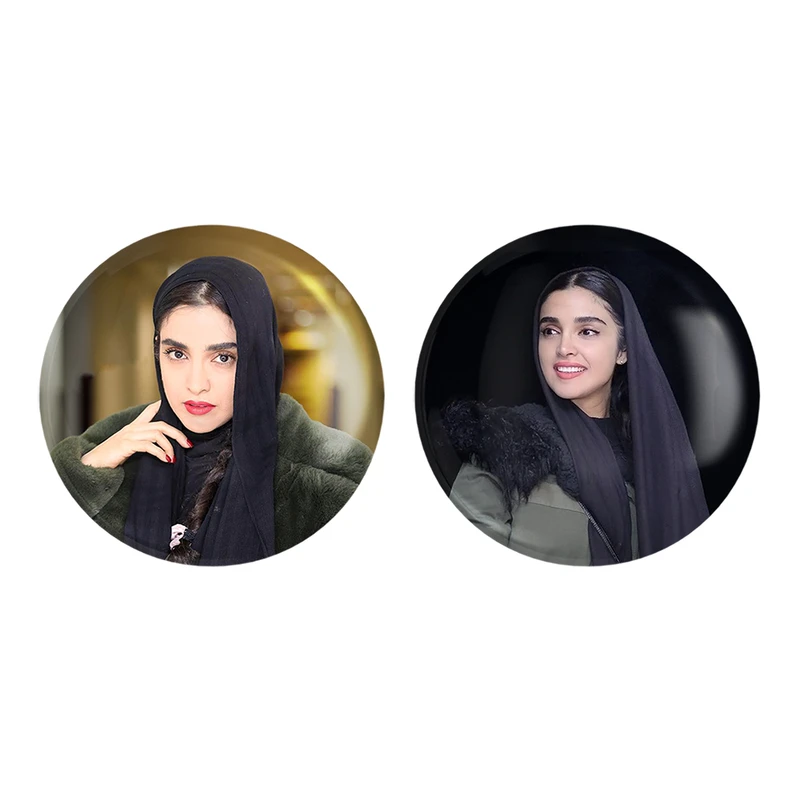 مگنت خندالو مدل الهه حصاری کد 62876288 مجموعه 2 عددی