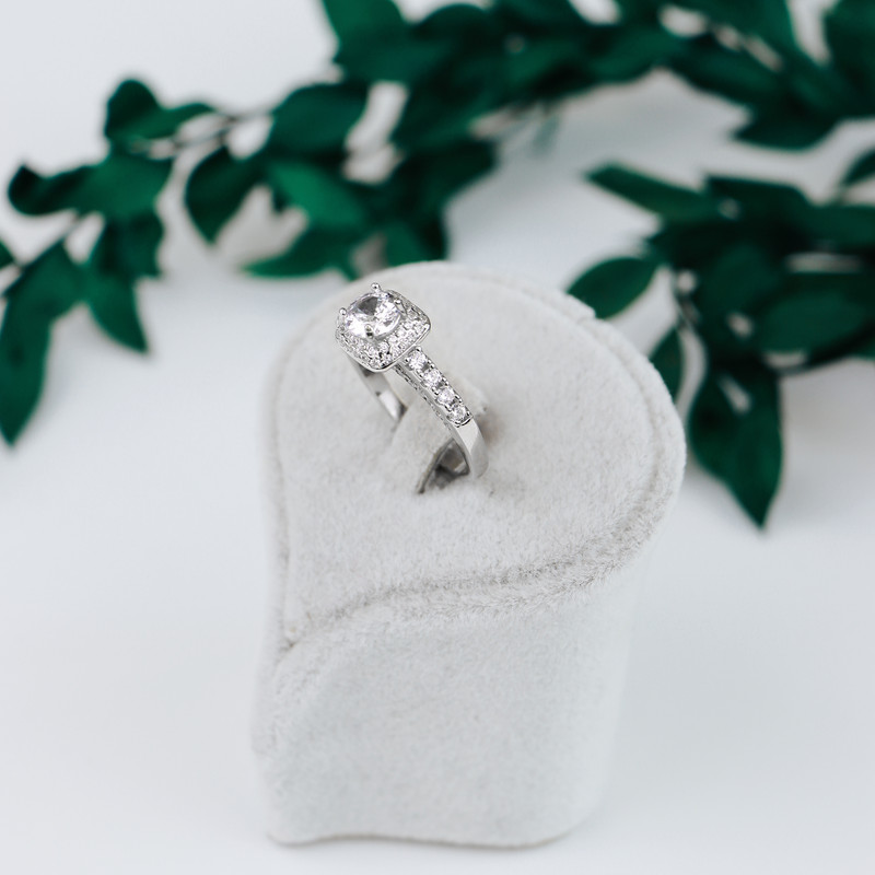 انگشتر نقره زنانه جی تی ای مدل جی نایس 35