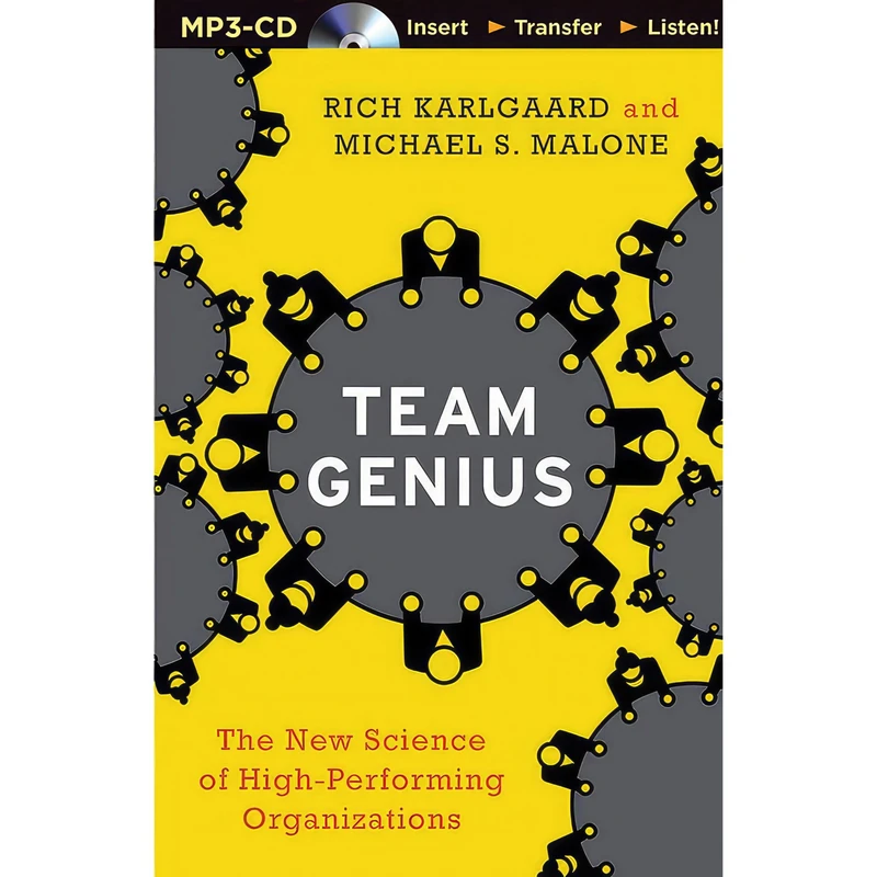 کتاب Team Genius اثر Michael S. Malone Rich Karlgaard and Tom Parks انتشارات Brilliance