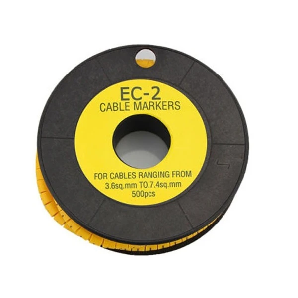 شماره سیم حلقوی مدل EC-2-S مجموعه 500 عددی