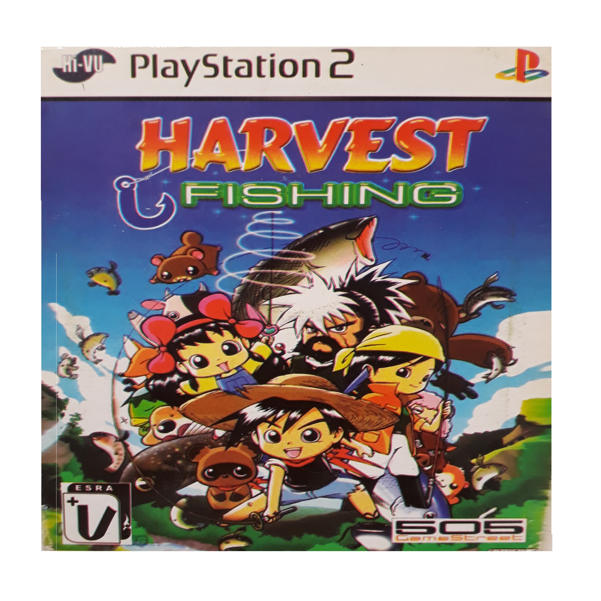 بازی harvest fishing مخصوص ps2