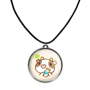 گردنبند خندالو مدل گاو کد 2919229193