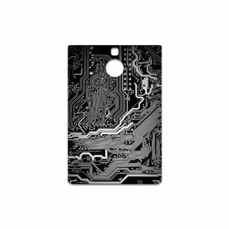 برچسب پوششی ماهوت مدل Black Printed Circuit Board مناسب برای گوشی موبایل بلک بری Passport Silver Edition