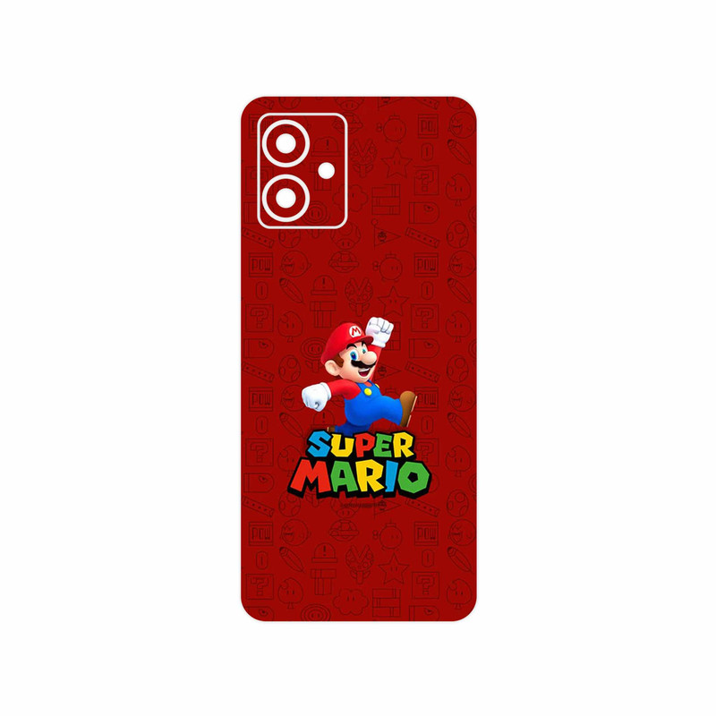 برچسب پوششی ماهوت مدل Super_Mario_Game مناسب برای گوشی موبایل موتورولا Moto G14