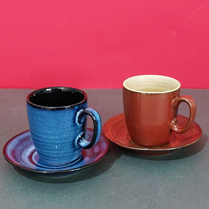 فنجان و نعلبکی مدل قهوه خوری