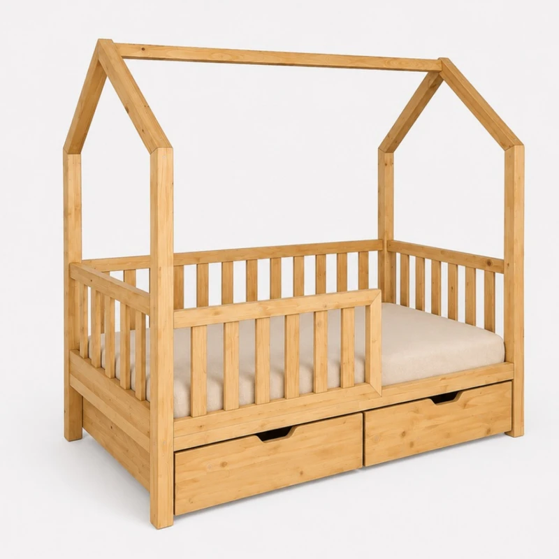 تختخواب کودک مدل tkhk00365 سایز 130 × 70