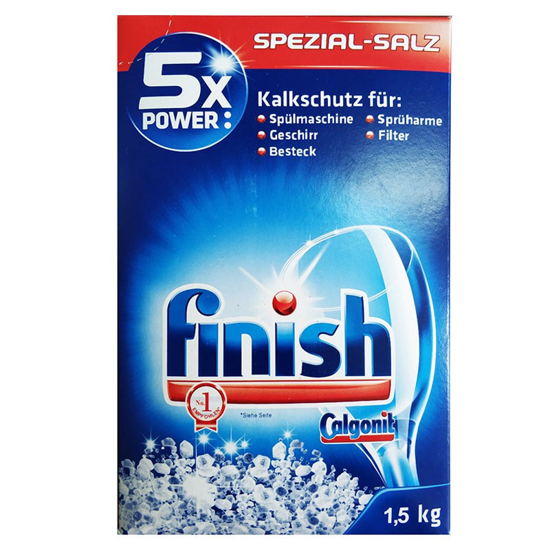نمک ماشین ظرفشویی فینیش مدل spezial وزن 1500 گرم
