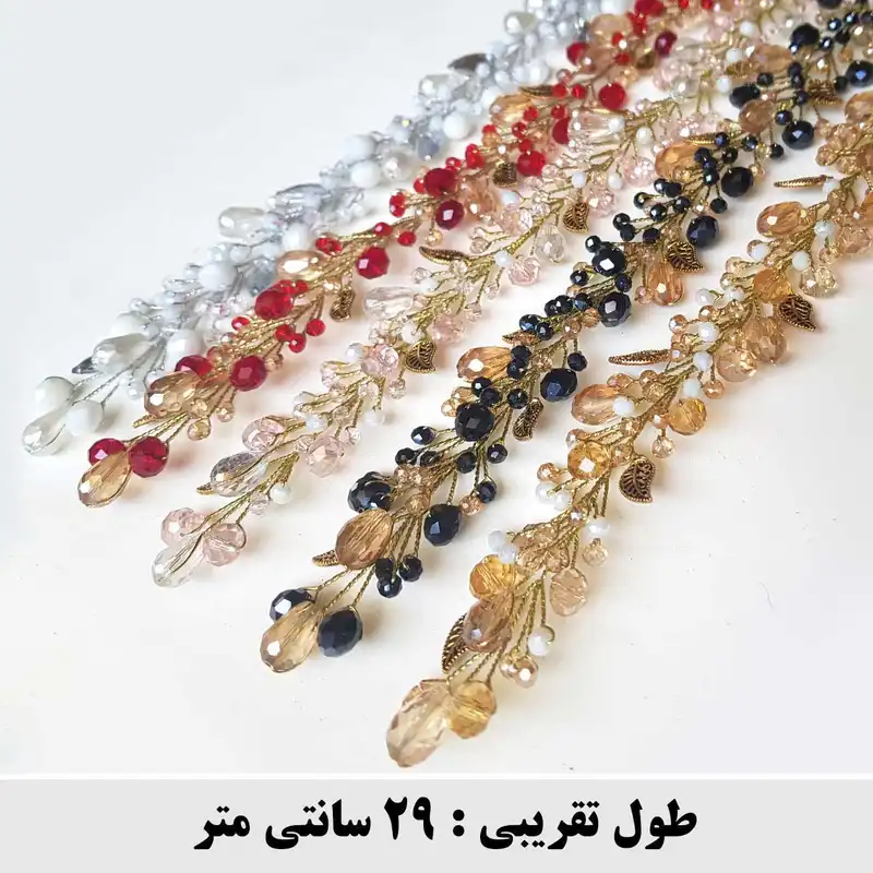 ریسه مو زنانه مدل برگ کد RSBRG5508