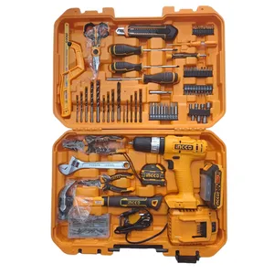 مجموعه ابزار دریل شارژی چکشی سه نظام 10 میلی متر 20 ولت اینکو مدل HKTHP11651