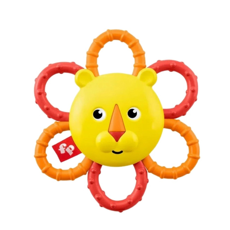 جغجغه فیشر پرایس مدل Take N Teeth Lion کد GGF04