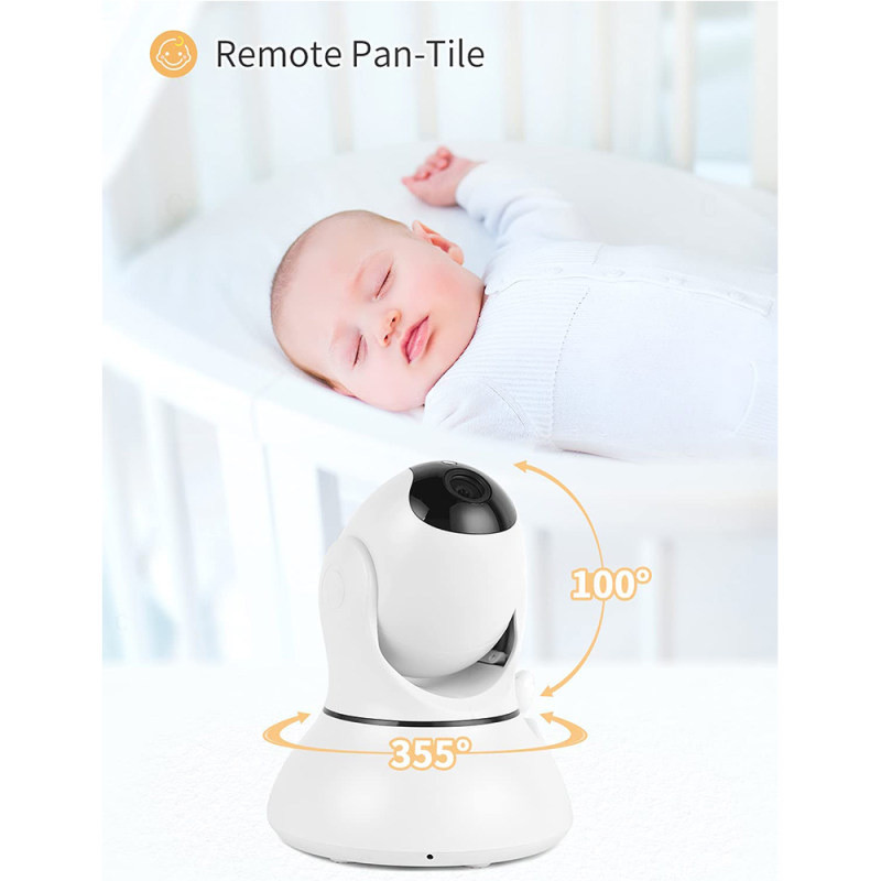 دوربین و مانیتور اتاق کودک مدل bm-5axy101