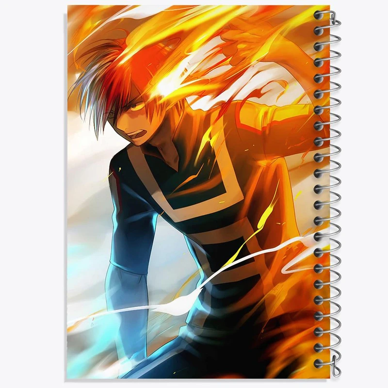 دفتر نت موسیقی 50 برگ خندالو مدل شوتو تودوروکی انیمه قهرمان من کد 13238