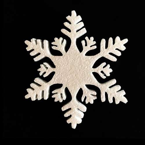 ماکت دکوری مدل دانه برف یونولیتی کد 530 بسته 50 عددی