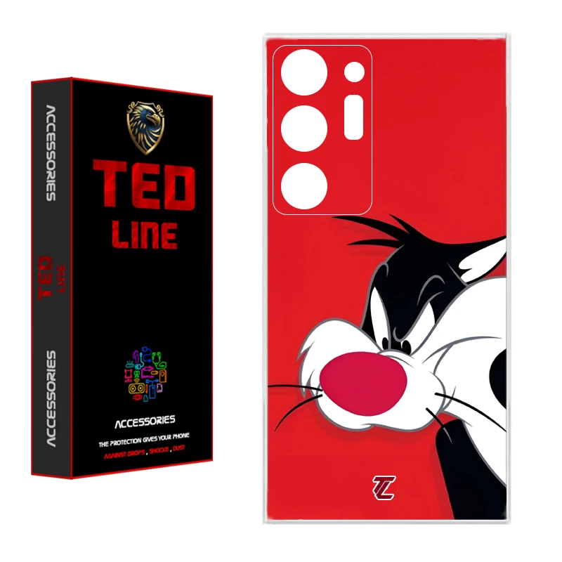 کاور تدلاین طرح کارتون سیلوستر کد 1221 مناسب برای گوشی موبایل سامسونگ Galaxy Note 20 Ultra