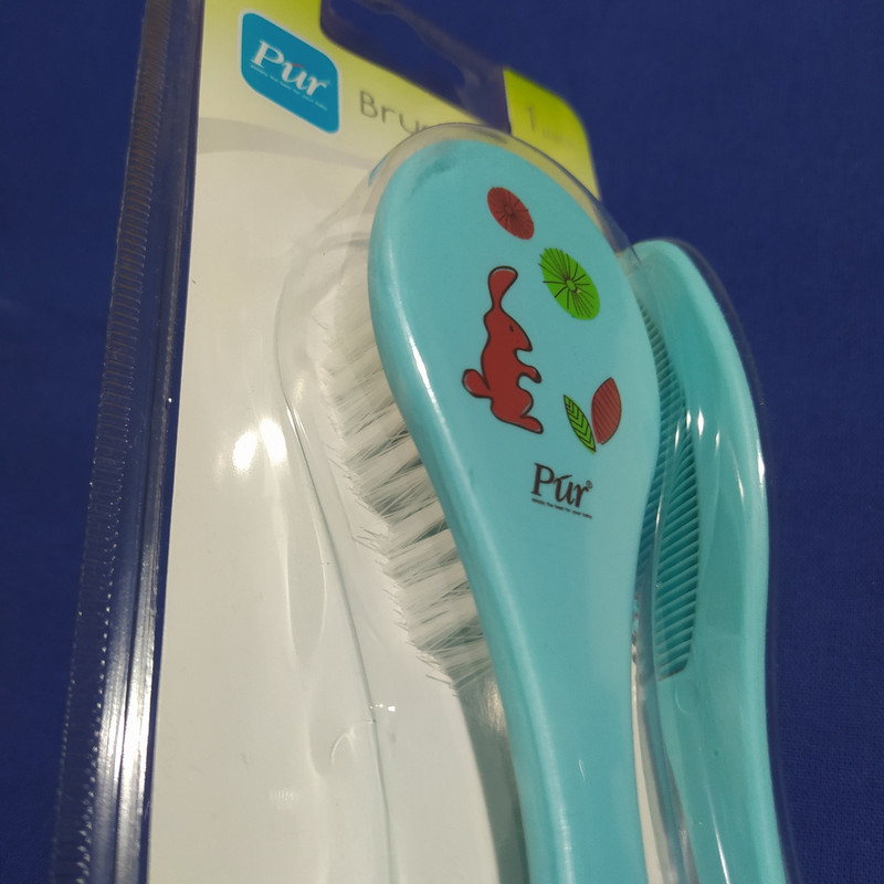 ست شانه و برس کودک پیور مدل Rabbit-B