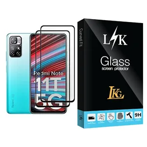 LKG LK Glass MIX002 Screen Protector For Xiaomi Redmi Note 11T 5G Pack Of 2