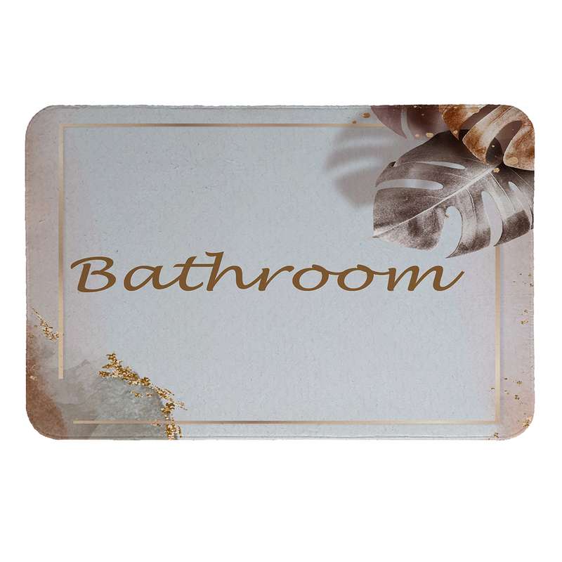 پادری  طرح Bathroom کد 8657 سایز 50 × 70 سانتی متر