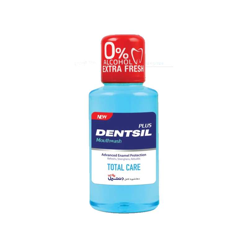 دهان شویه دنتسیل مدل TOTAL CARE حجم 350 میلی لیتر دهان شویه دنتسیل مدل TOTAL CARE حجم 350 میلی لیتر