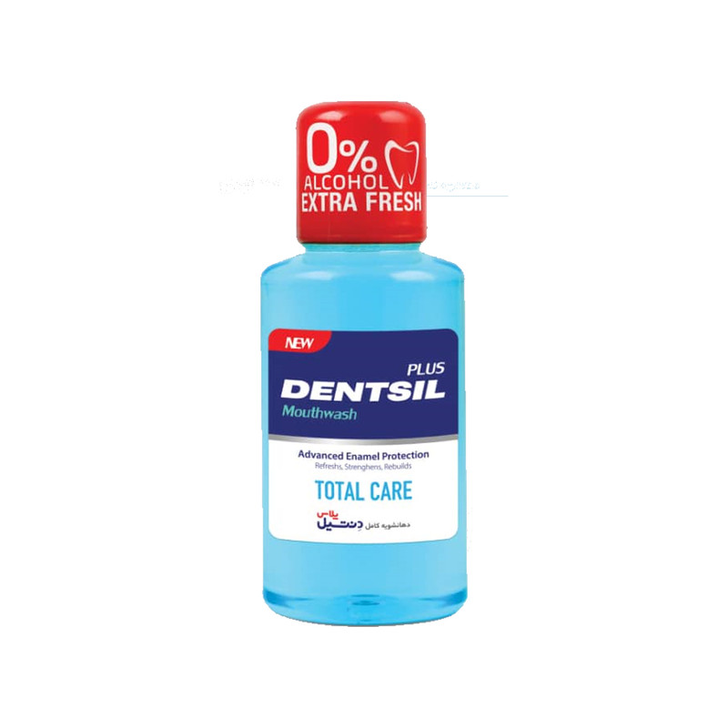 دهان شویه دنتسیل مدل TOTAL CARE حجم 350 میلی لیتر دهان شویه دنتسیل مدل TOTAL CARE حجم 350 میلی لیتر