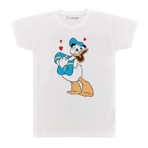 تی شرت بچگانه پرمانه طرح دونالد داک کد pmt.5372