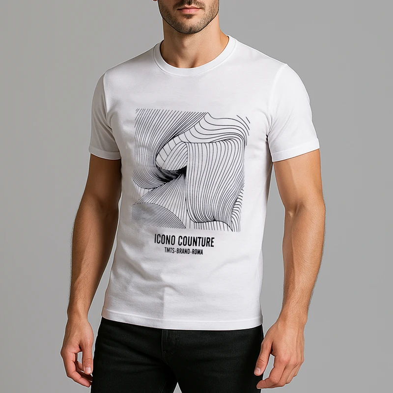 تی شرت آستین کوتاه مردانه مدل 347030401 نخ پنبه