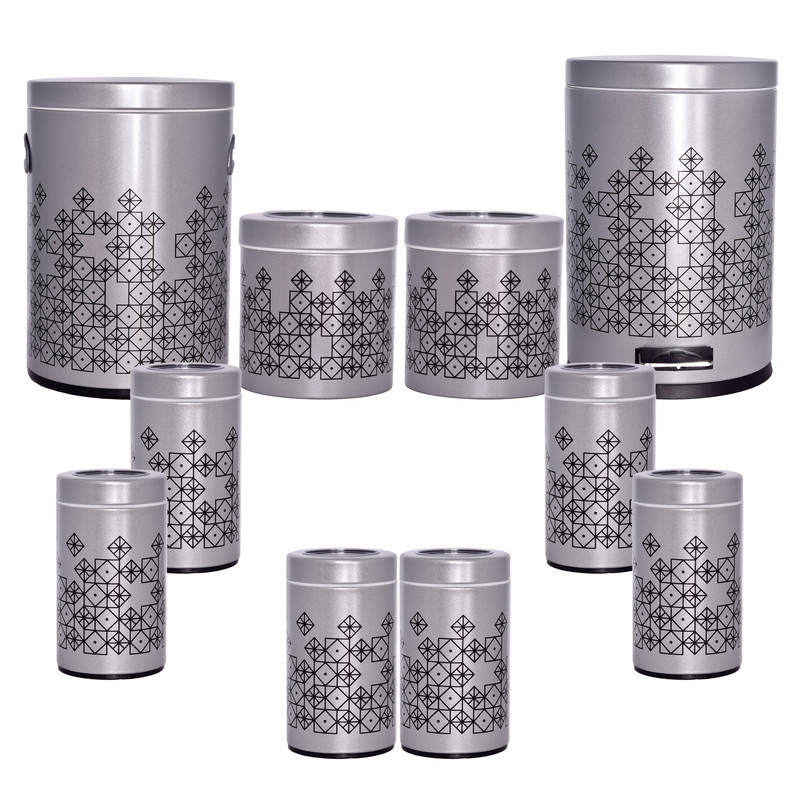 سرویس آشپزخانه 10 پارچه بهاز کالا  طرح لوزی کد 16290272