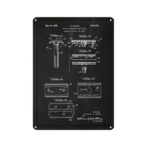 دیوارکوب مدل لوازم ارایشگاه کد s 1080 barbershop