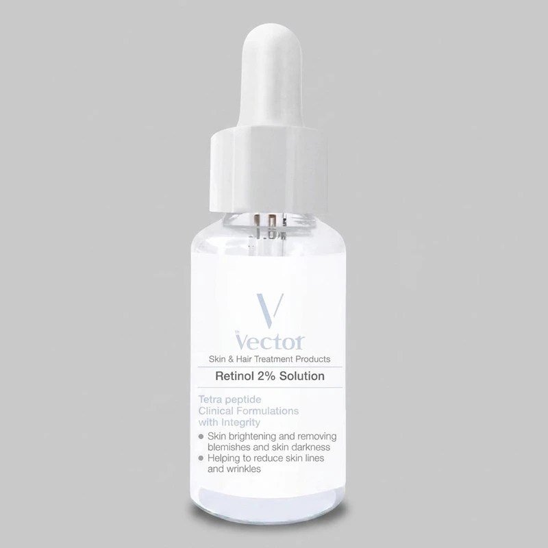 سرم شب پوست وکتور مدل Retinol 2% حجم 30 میلی لیتر