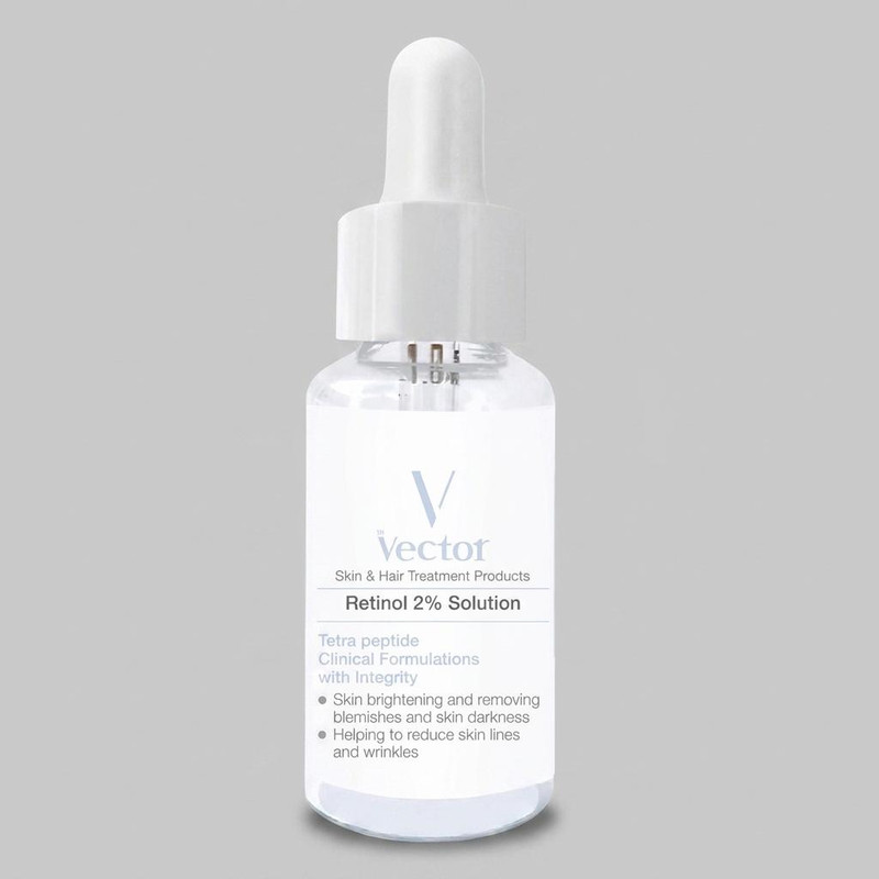 سرم شب پوست وکتور مدل Retinol 2% حجم 30 میلی لیتر
