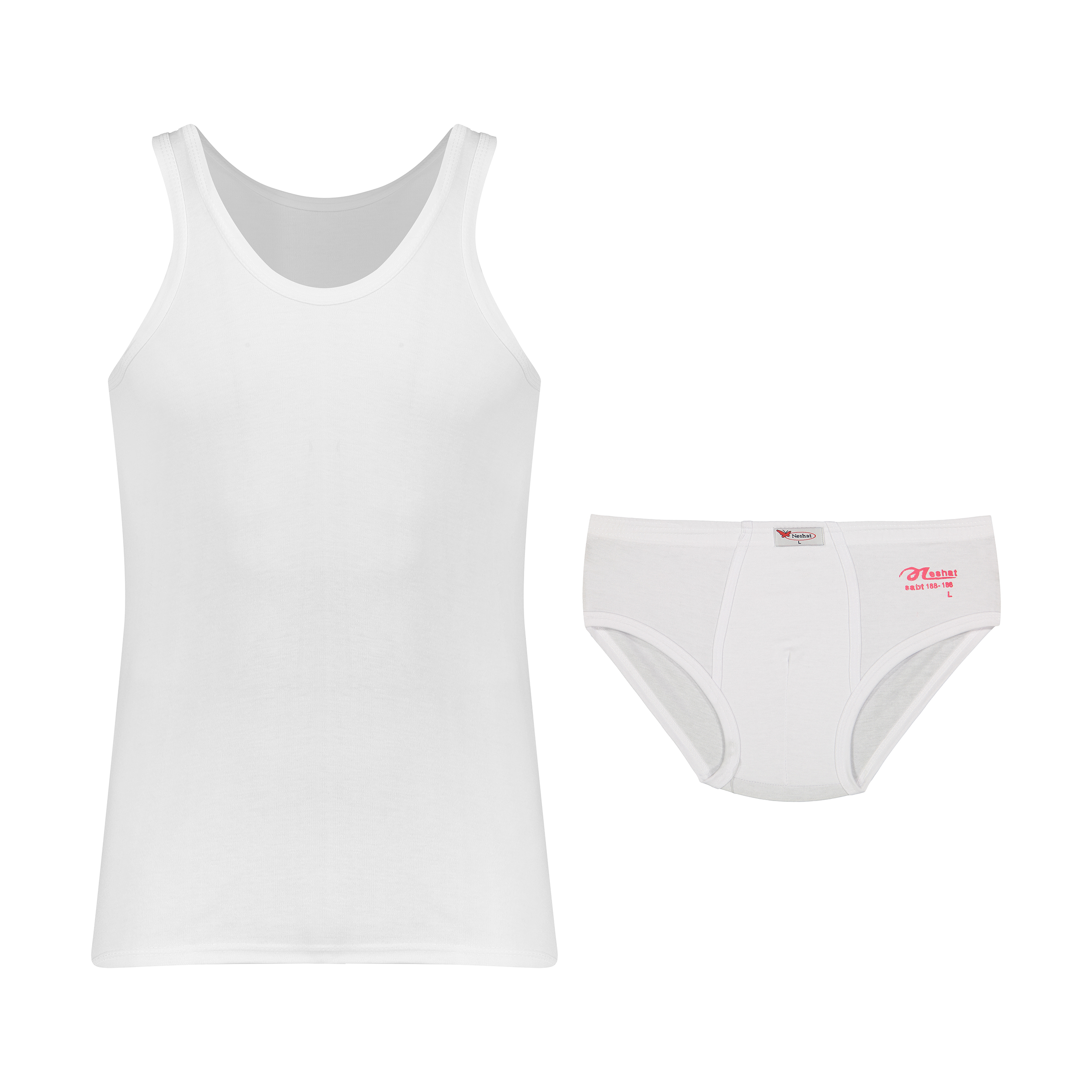 ست شورت و زیرپوش مردانه نشاط مدل HL-234