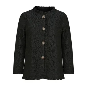 کت رسمی زنانه مدل گیپور تمام آستر