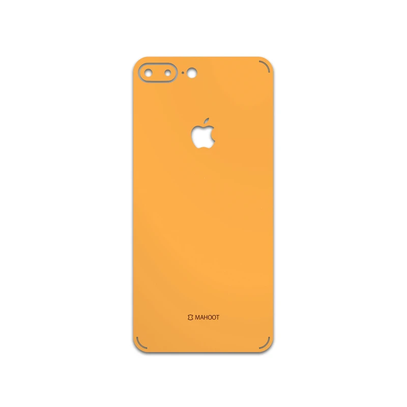 برچسب پوششی ماهوت مدل Matte-Orange مناسب برای گوشی موبایل اپل iPhone 7 Plus