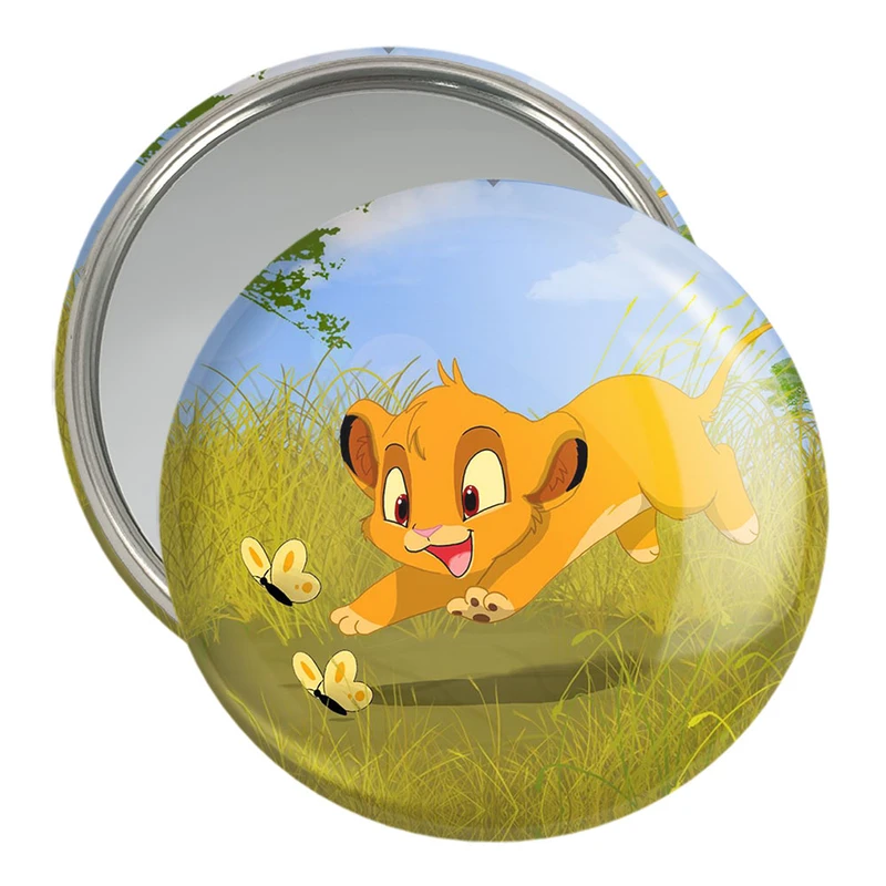 آینه جیبی خندالو مدل شیرشاه Lion King  کد 10692