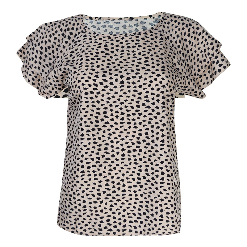 بلوز آستین کوتاه زنانه شین مدل SH1553