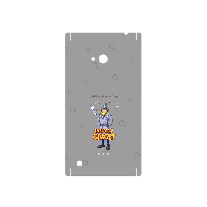 برچسب پوششی ماهوت مدل Inspector Gadget مناسب برای گوشی موبایل نوکیا Lumia 720