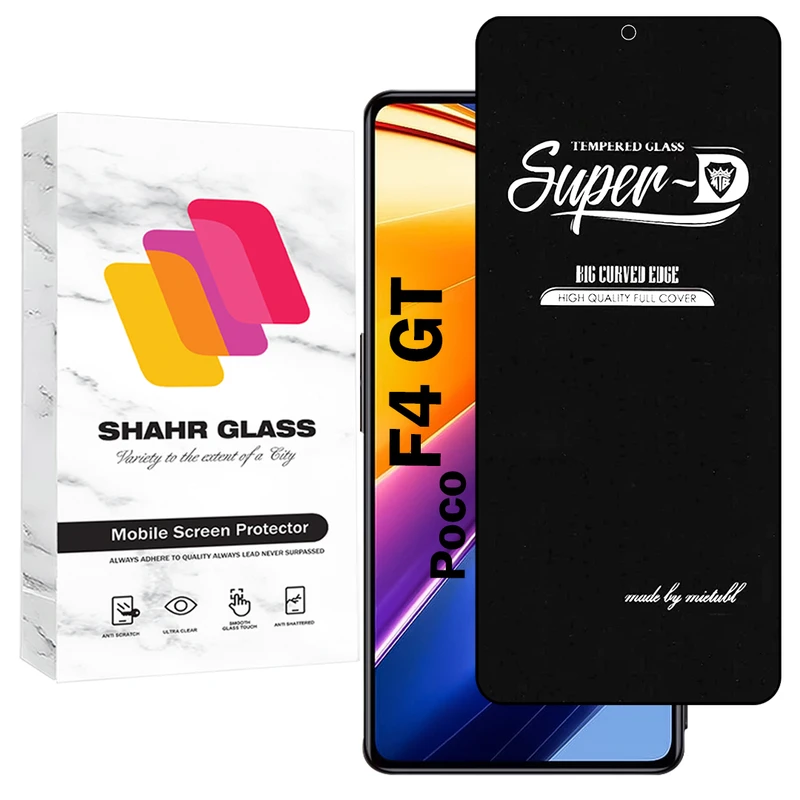 محافظ صفحه نمایش شهر گلس مدل SUPERDNSH مناسب برای گوشی موبایل شیائومی Poco F4 GT