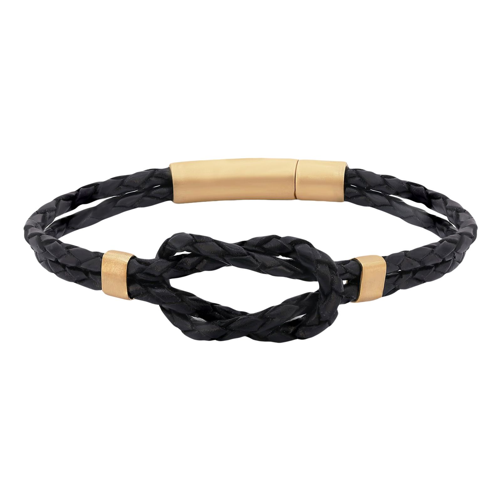 دستبند طلا 18 عیار مردانه تاج مدل G157/2 - - 1