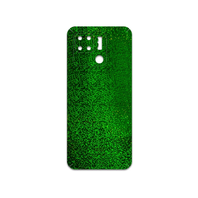 برچسب پوششی ماهوت مدل Green-Holographic مناسب برای گوشی موبایل شیائومی Redmi 10C