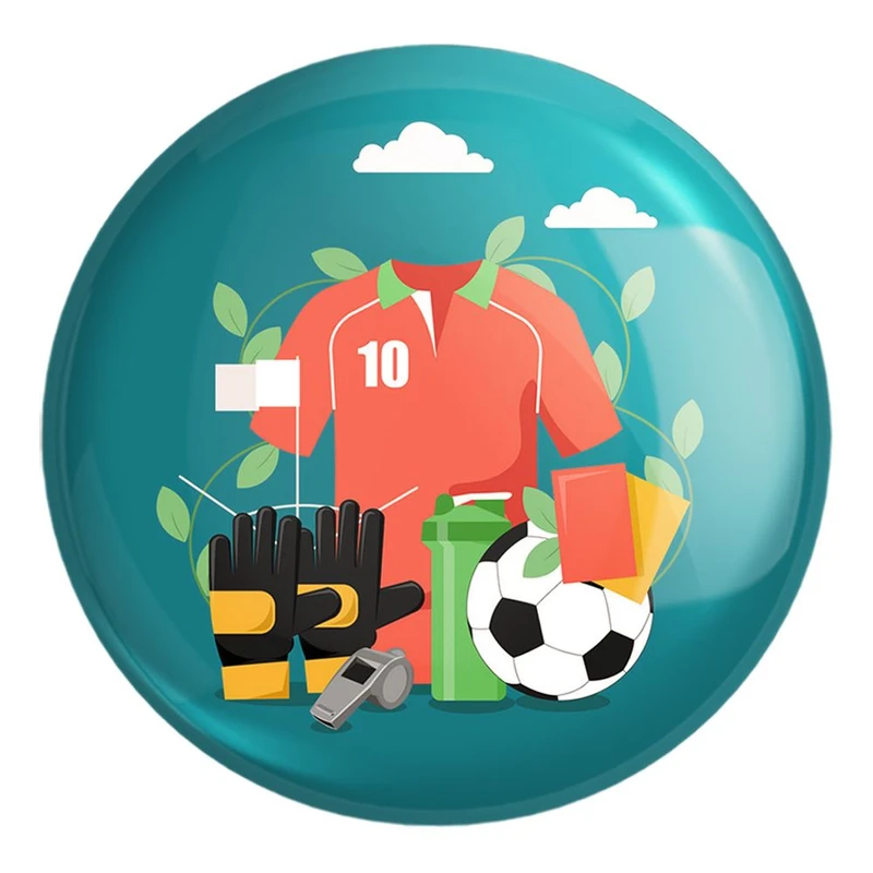 پیکسل خندالو طرح فوتبال Football کد 25949 مدل بزرگ