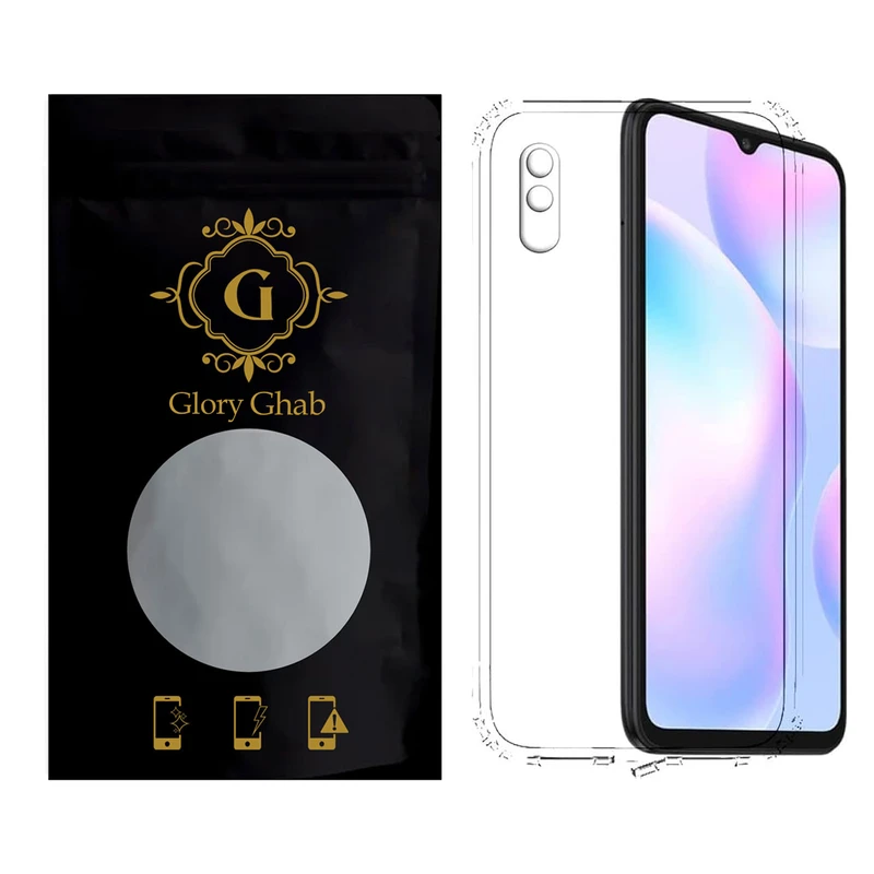 کاور گلوری قاب مدل شفاف SPC مناسب برای گوشی موبایل شیائومی Redmi 9A