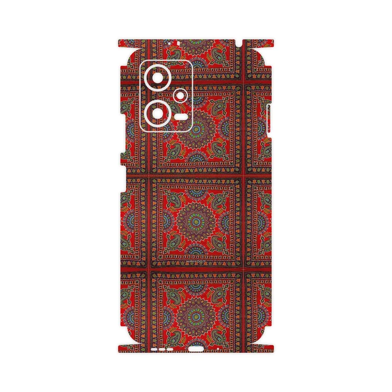 برچسب پوششی ماهوت مدل Embroidered Rug-FullSkin مناسب برای گوشی موبایل شیائومی Redmi Note 12 5G