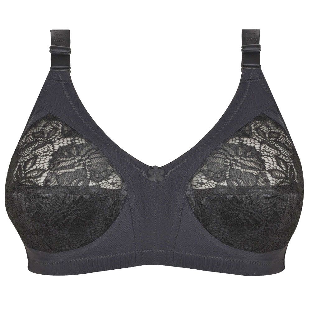 سوتین زنانه تیدامی 724 مدل 340019902 گیپور رنگ مشکی -  - 1