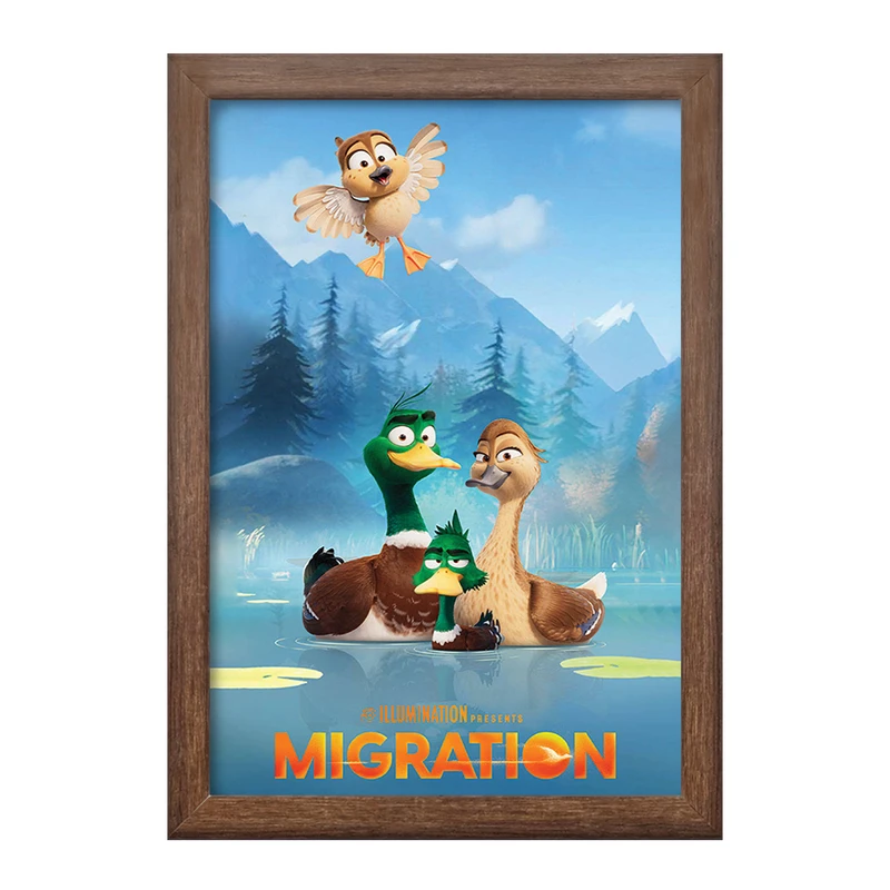 تابلو خندالو طرح مهاجرت کد F2164