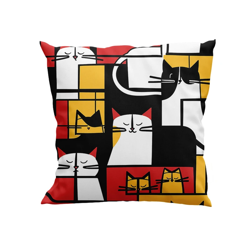 کوسن پاد آفرین مدل گربه ها کد DKK1272